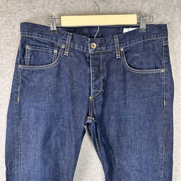 Rag & Bone M1223C115 Standard Issue 34x29 Fit 2 Slim Leg Denim Jeans Button Fly - Picture 3 of 16